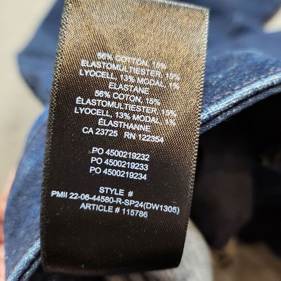 Aritzia Ten Jeans - Motive Ankle skinny jeans Size 25 - Dark Wash High Rise - Picture 8 of 15